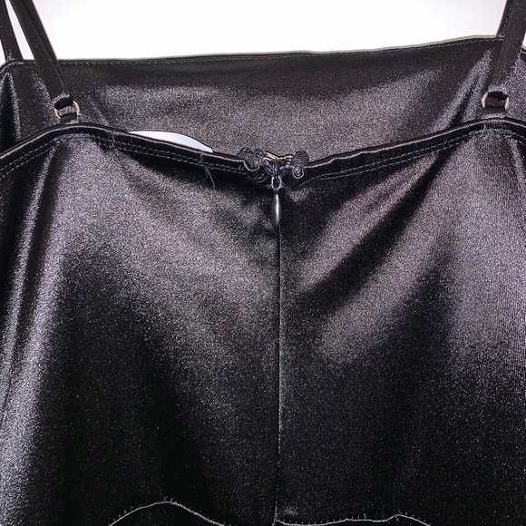 Black Silk Dress - Picture 4 of 5